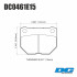 Колодки тормозные DC0461E15 DC Brakes RT.2 задние SUBARU Impreza WRX Колодки тормозные DC0461E15 DC Brakes RT.2 задние SUBARU Impreza WRX