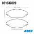Колодки тормозные DC1633E20 DC Brakes RT.2 перед VW GOLF VII; Tiguan; A3 8V; Skoda Octavia, Kodiaq Колодки тормозные DC1633E20 DC Brakes RT.2 перед VW GOLF VII; Tiguan; A3 8V; Skoda Octavia, Kodiaq