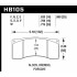 Колодки тормозные HB105N.620 HAWK HP Plus Alcon, Wilwood, Brembo, JBT FB4P1 Колодки тормозные HB105N.620 HAWK HP Plus Alcon, Wilwood, Brembo, JBT FB4P1
