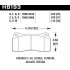 Колодки тормозные HB193F.670 HAWK HPS Brembo тип B, H, P / Rotora FC4 / Nissan GTR R35 Колодки тормозные HB193F.670 HAWK HPS Brembo тип B, H, P / Rotora FC4 / Nissan GTR R35