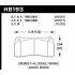 Колодки тормозные HB193Z.670 HAWK PC Brembo тип B, H, P / Rotora FC4 / Skyline GTR R35 Колодки тормозные HB193Z.670 HAWK PC Brembo тип B, H, P / Rotora FC4 / Skyline GTR R35