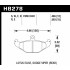 Колодки тормозные HB278N.465 HAWK HP+ задние DODGE / RENAULT Колодки тормозные HB278N.465 HAWK HP+ задние DODGE / RENAULT