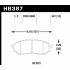 Колодки тормозные HB387Z.547 HAWK PC передние INFINITI FX / G / M (USA) Колодки тормозные HB387Z.547 HAWK PC передние INFINITI FX / G / M (USA)