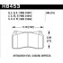 Колодки тормозные HB453N.585 HAWK HP+ передние MMC Lancer Evo V-X / SUBARU WRX STI / MEGAN RS Колодки тормозные HB453N.585 HAWK HP+ передние MMC Lancer Evo V-X / SUBARU WRX STI / MEGAN RS