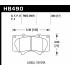 Колодки тормозные HB490B.665 HAWK Street 5.0 передние LEXUS GX460 / GX470; Prado 150/120; PAJERO 4 Колодки тормозные HB490B.665 HAWK Street 5.0 передние LEXUS GX460 / GX470; Prado 150/120; PAJERO 4