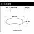 Колодки тормозные HB559Y.695 HAWK LTS перед DODGE RAM 1500, DURANGO Колодки тормозные HB559Y.695 HAWK LTS перед DODGE RAM 1500, DURANGO