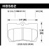 Колодки тормозные HB562F.612 HAWK HPS Lexus Колодки тормозные HB562F.612 HAWK HPS Lexus