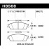 Колодки тормозные HB568P.666 HAWK SuperDuty Cadillac Escalade, Chevrolet Suburban зад 2007-2014 Колодки тормозные HB568P.666 HAWK SuperDuty Cadillac Escalade, Chevrolet Suburban зад 2007-2014