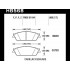 Колодки тормозные HB568Y.666 HAWK LTS Cadillac Escalade, Chevrolet Suburban зад 2007-2014 Колодки тормозные HB568Y.666 HAWK LTS Cadillac Escalade, Chevrolet Suburban зад 2007-2014