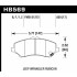 Колодки тормозные HB569Y.650 HAWK LTS перед Jeep Liberty (KJ) 2008-> ; Wrangler 2007-> Колодки тормозные HB569Y.650 HAWK LTS перед Jeep Liberty (KJ) 2008-> ; Wrangler 2007->