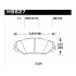 Колодки тормозные HB627F.690 HAWK HPS Toyota RAV4 2006-2013 Колодки тормозные HB627F.690 HAWK HPS Toyota RAV4 2006-2013
