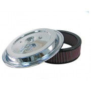 Фильтр нулевого сопротивления K&N CE-1502 CHROME/TOP,2 HL,W/E-1500; K&N LOGO