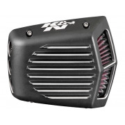 Фильтр нулевого сопротивления K&N RK-3950 STREET METAL INTAKE SYSTEM; SHAKER BLK H/D SOFTAIL/DYNA FI