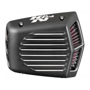 Фильтр нулевого сопротивления K&N RK-3951 STREET METAL INTAKE SYSTEM; SHAKER BLK H/D TOURING MODELS