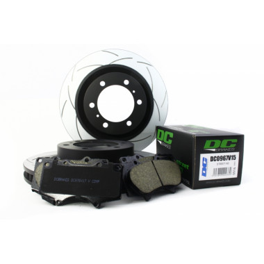 КОМПЛЕКТ ПЕРЕДНИЙ:Тормозные диски DBA 2736S T2+колодки DC brakes sHD Toyota PRADO 150 / Lexus GX460 КОМПЛЕКТ ПЕРЕДНИЙ:Тормозные диски DBA 2736S T2+колодки DC brakes sHD Toyota PRADO 150 / Lexus GX460