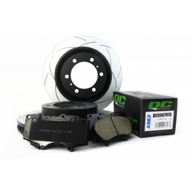 КОМПЛЕКТ ПЕРЕДНИЙ:Тормозные диски DBA 2736S T2+колодки DC brakes sHD Toyota PRADO 150 / Lexus GX460 КОМПЛЕКТ ПЕРЕДНИЙ:Тормозные диски DBA 2736S T2+колодки DC brakes sHD Toyota PRADO 150 / Lexus GX460
