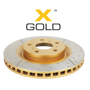 Тормозной диск DBA X GOLD 661X Mitsubishi Pajero-3 All 01-05, задние Тормозной диск DBA X GOLD 661X Mitsubishi Pajero-3 All 01-05, задние