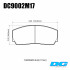 Колодки тормозные DC9002M17 DC brakes Race Track, Proma 4 поршн. ТМ2.334, ТМ2.332, AP Racing, Rotora Колодки тормозные DC9002M17 DC brakes Race Track, Proma 4 поршн. ТМ2.334, ТМ2.332, AP Racing, Rotora