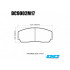 Колодки тормозные DC9002M17 DC brakes Race Track, Proma 4 поршн. ТМ2.334, ТМ2.332, AP Racing, Rotora Колодки тормозные DC9002M17 DC brakes Race Track, Proma 4 поршн. ТМ2.334, ТМ2.332, AP Racing, Rotora