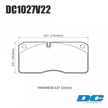 Колодки тормозные DC1027V22 DC brakes Street HD, перед. система STOPTECH HD TOYOTA LC200 / LX570 Колодки тормозные DC1027V22 DC brakes Street HD, перед. система STOPTECH HD TOYOTA LC200 / LX570