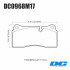 Колодки тормозные DC0968M17 DC Brakes Race Track, Brembo 4 порш. перед Tesla 3, Y; Nissan GTR R35 Колодки тормозные DC0968M17 DC Brakes Race Track, Brembo 4 порш. перед Tesla 3, Y; Nissan GTR R35