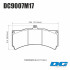 Колодки тормозные DC9007M17 DC brakes Race Track PROMA 6 порш, Stop Tech, JBT, Alcon, HPB, XYZ 18 mm Колодки тормозные DC9007M17 DC brakes Race Track PROMA 6 порш, Stop Tech, JBT, Alcon, HPB, XYZ 18 mm