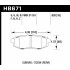 Колодки тормозные HB671F.628 HAWK HPS задние Subaru BR-Z/Toyota GT86 Колодки тормозные HB671F.628 HAWK HPS задние Subaru BR-Z/Toyota GT86