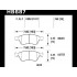 Колодки тормозные HB687F.750 HAWK HPS AUDI S6, S8 2007-2012 Колодки тормозные HB687F.750 HAWK HPS AUDI S6, S8 2007-2012