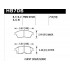 Колодки тормозные HB706F.714 HAWK HPS перед Opel Astra J / CHEVROLET Cruze Колодки тормозные HB706F.714 HAWK HPS перед Opel Astra J / CHEVROLET Cruze