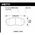Колодки тормозные HB711B.661 HAWK HPS 5.0; перед Subaru BRZ, Toyota GT 86, Forester, Impreza 2011-> Колодки тормозные HB711B.661 HAWK HPS 5.0; перед Subaru BRZ, Toyota GT 86, Forester, Impreza 2011->