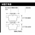 Колодки тормозные HB748Z.723 HAWK PC перед BMW F20 F30 Колодки тормозные HB748Z.723 HAWK PC перед BMW F20 F30