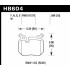 Колодки тормозные HB604W.598 HAWK DTC-30 задние BMW 135i (E88), (E82) Колодки тормозные HB604W.598 HAWK DTC-30 задние BMW 135i (E88), (E82)