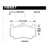 Колодки тормозные HB667W.622 HAWK DTC-30 Porsche 16 mm Колодки тормозные HB667W.622 HAWK DTC-30 Porsche 16 mm