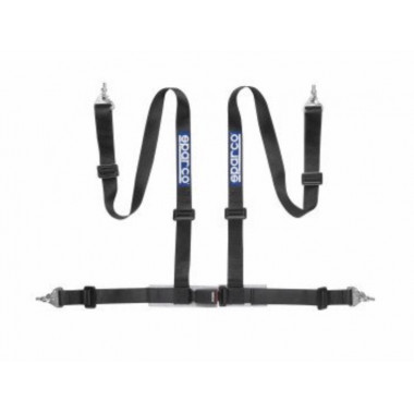 Ремень безопасности SPARCO, тюнинг, 4-х точечный, 2", болты, черный, омологация ECE. S04604BM1NR Ремень безопасности SPARCO, тюнинг, 4-х точечный, 2", болты, черный, омологация ECE. S04604BM1NR