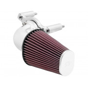 Система впуска K&N 63-1125P AIRCHARGER; H/D SOFTAIL/DYNA FI, 01-14 - POLISHED