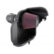 Система впуска K&N 63-3079 AIRCHARGER; CARBON FIBER, CHEV. CAMARO ZL1 6.2L-V8, 2012-2013