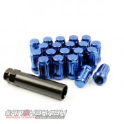 Гайки колесные Starleks узкие M12*1.25 синие