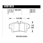 Колодки тормозные HB183B.660 HAWK Street 5.0