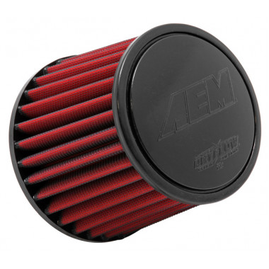 Воздушный фильтр нулевого сопротивления AEM 21-201DK универсальный D=64mm L=127 мм Воздушный фильтр нулевого сопротивления AEM 21-201DK универсальный D=64mm L=127 мм