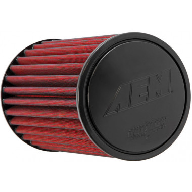 Воздушный фильтр нулевого сопротивления AEM 21-2049DK универсальный D=89mm L=235 мм Воздушный фильтр нулевого сопротивления AEM 21-2049DK универсальный D=89mm L=235 мм
