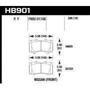 Колодки тормозные HB901P.696