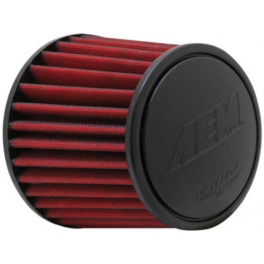 Воздушный фильтр нулевого сопротивления AEM 21-2110DK универсальный D=83mm L=127 мм Воздушный фильтр нулевого сопротивления AEM 21-2110DK универсальный D=83mm L=127 мм