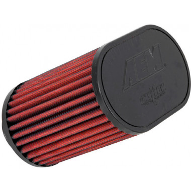 Воздушный фильтр нулевого сопротивления AEM 21-2201DK универсальный D=51mm L=140 мм Воздушный фильтр нулевого сопротивления AEM 21-2201DK универсальный D=51mm L=140 мм
