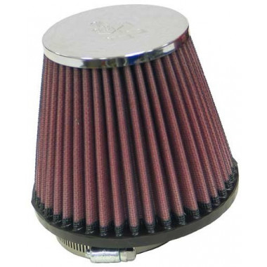 Фильтр нулевого сопротивления универсальный K&N RC-4570 Chrome Filter; посадочный d=73 mm Фильтр нулевого сопротивления универсальный K&N RC-4570 Chrome Filter; посадочный d=73 mm