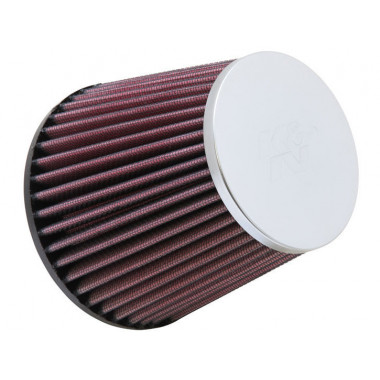 Фильтр нулевого сопротивления универсальный K&N RC-9770 Chrome Filter; посадочный d=84 mm Фильтр нулевого сопротивления универсальный K&N RC-9770 Chrome Filter; посадочный d=84 mm