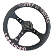 Руль спортивный Vertex Forever Pink